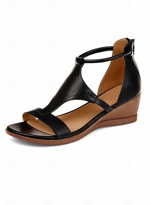 women's comfortable dress sandals Wedge for Women Dressy Low Heel Summer Shoes Beige High quality material Naturalizer Women's Tawny Strappy Sandals