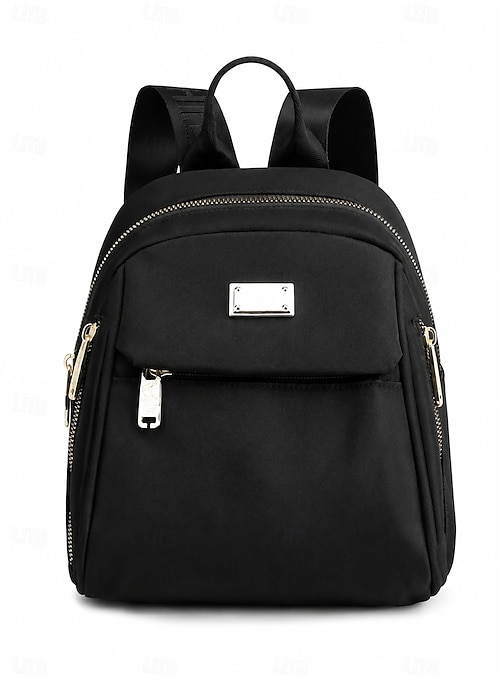 backpack purse mini multi pocket JIANLINST for Women PU Leather Small Backpack Fashion Pockets Casual Daypacks Ladies Travel Shoulder Bags Navy : Clothing, Shoes & Jewelry structured shape maximizes storage space without increasing the volume JIANLINST Mini Backpack Purse for