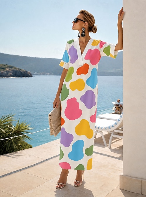 work from beach dress Frida Kahlo Short Dress -dress for Evening Party - Summer Dress - Holiday Dress - Dresses for Work
