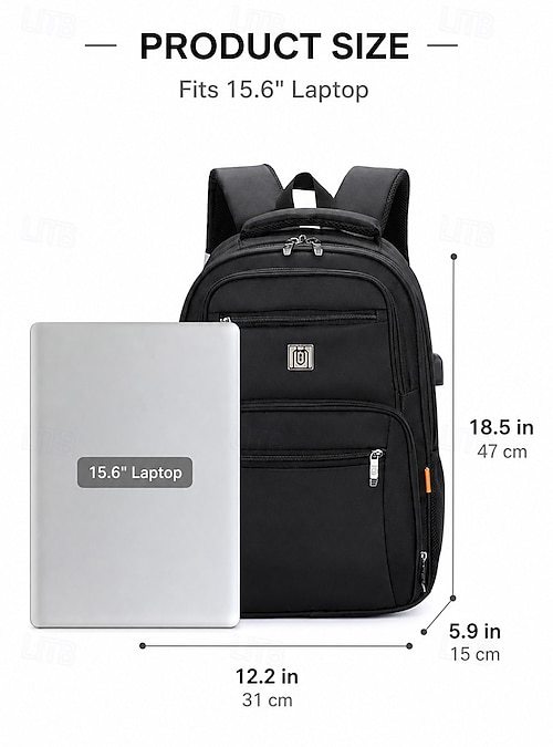 15 inch laptop backpack size Waterproof 15.6" More than a backpack Business Backpack Suitable for Various Occasions Laptop Backpack Sizing Portland