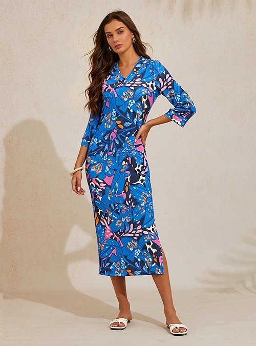 azure knit dress Abstract High Stretch 2026 sterling silver