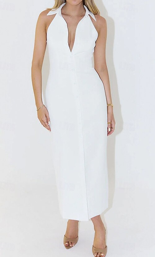 green emerald velvet dress ZAPAKA Women Satin Midi Graduation Dress Scoop Neck A Line Sleeveless Little White Dress, White / AU10