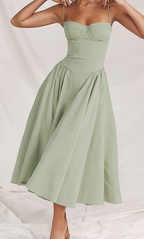 green emerald velvet dress Green Tulle Long A-Line Prom Dress, Cute Short Sleeve Graduation Dress main image 0