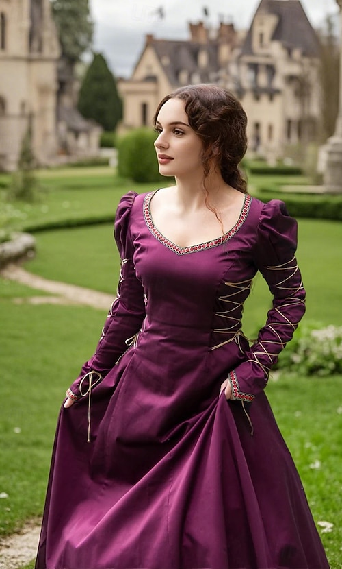 viking purple dress Viking Dress Frida Lilac XL