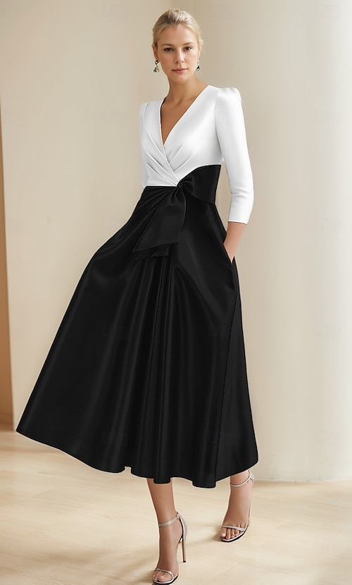 black cherry dress Chlo Puff Sleeve Midi Dress - Cherry Print