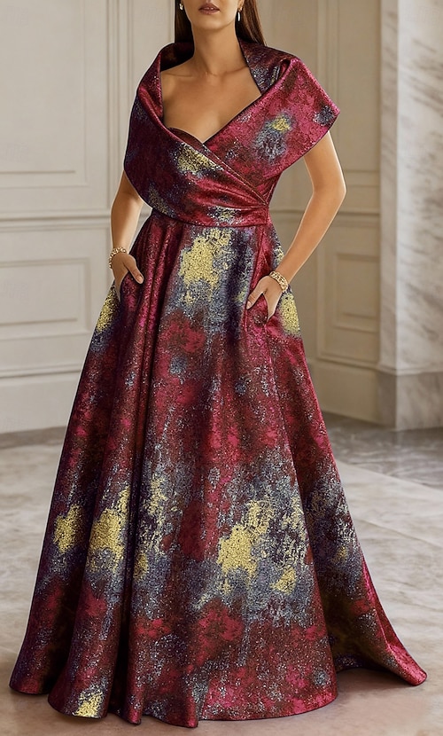fall formal wedding guest dress Sydneys Closet SC7386 Long Prom Dress Plus Size Strapless A-Line Flora –  Glass Slipper Formals