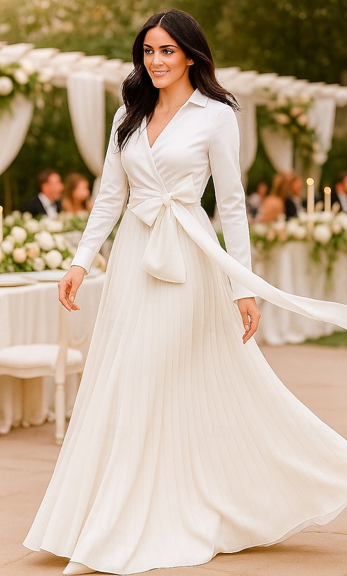 green emerald velvet dress Elegant White Cocktail Dress for Weddings and Modest Church Outfits  AOMEI  DRESS