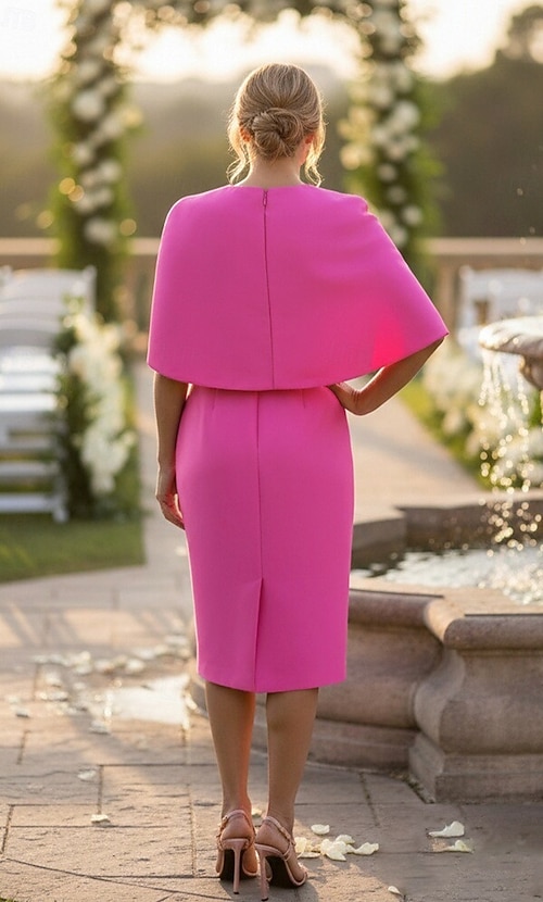 knee length spring formal dresses Marsoni MV1413 Knee Length Semi-Formal Dress PromGirl