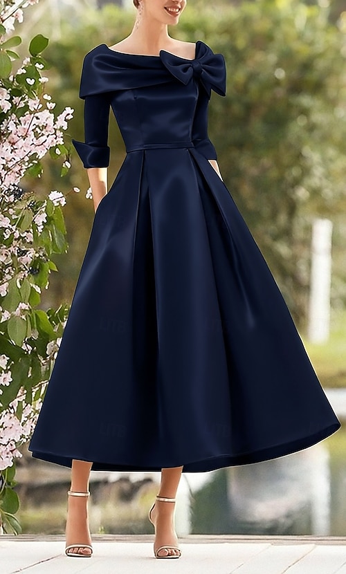 Party Woman Dresses For 40 Year Old Wedding Guest Wholesale A-Line Mother  Of The Bride