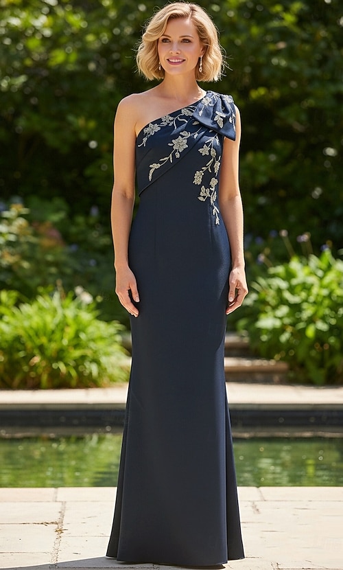 sachin and babi light blue dress Column Sheath Dresses main image 1