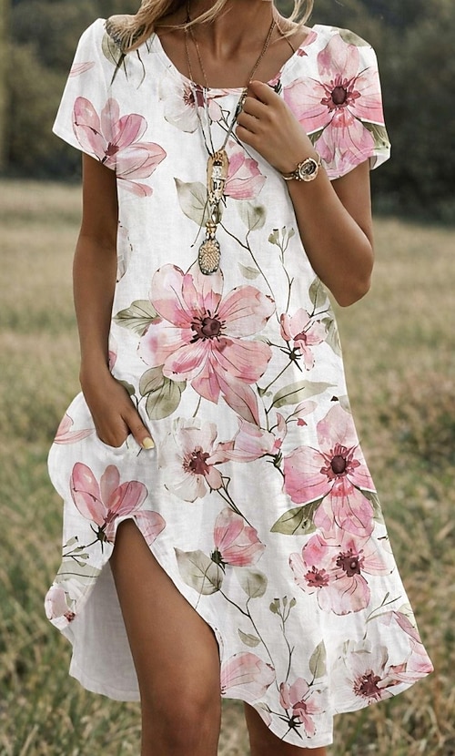 t shirt flare dress Tiny T-Shirt Dress
