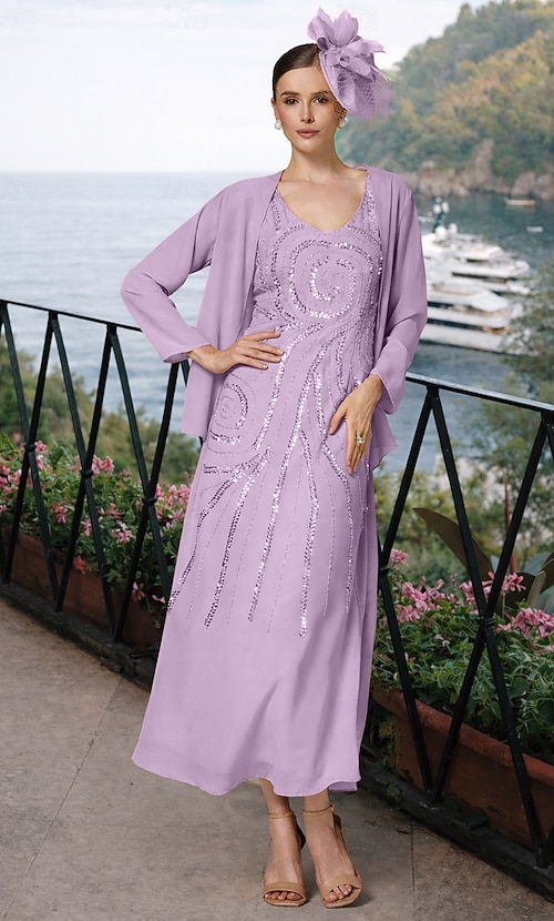semi formal wedding guest dress long sleeve Blue Satin Babydoll Mini Dress for Party & Cocktail main image 1