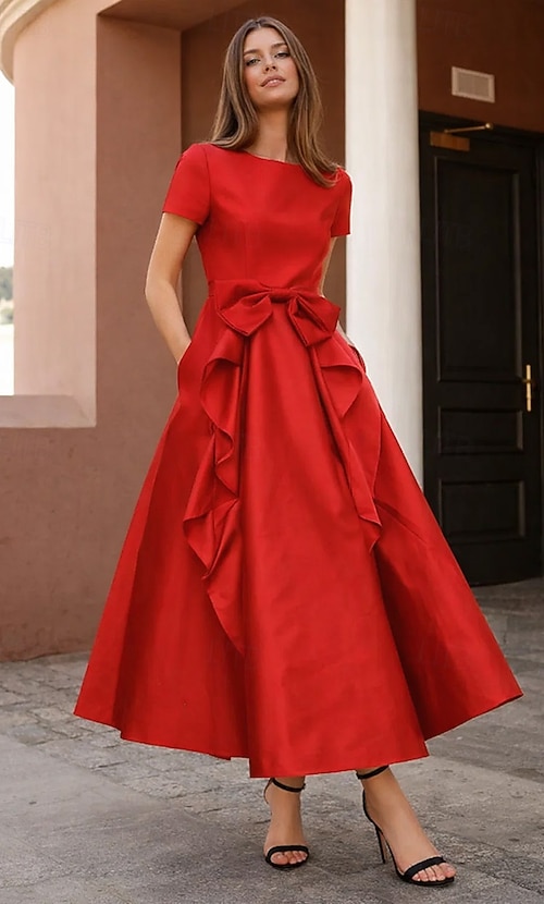 ワンピース theredthread S ribbon dress pleats theredthread S ribbon dress pleats ワンピース theredthread S