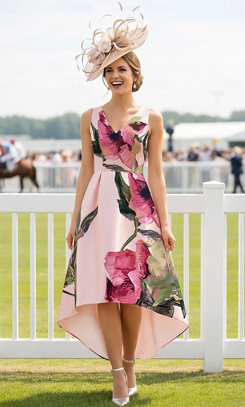 kentucky derby dresses pink What I Wore Last Week: Kentucky Derby Edition bows & sequins