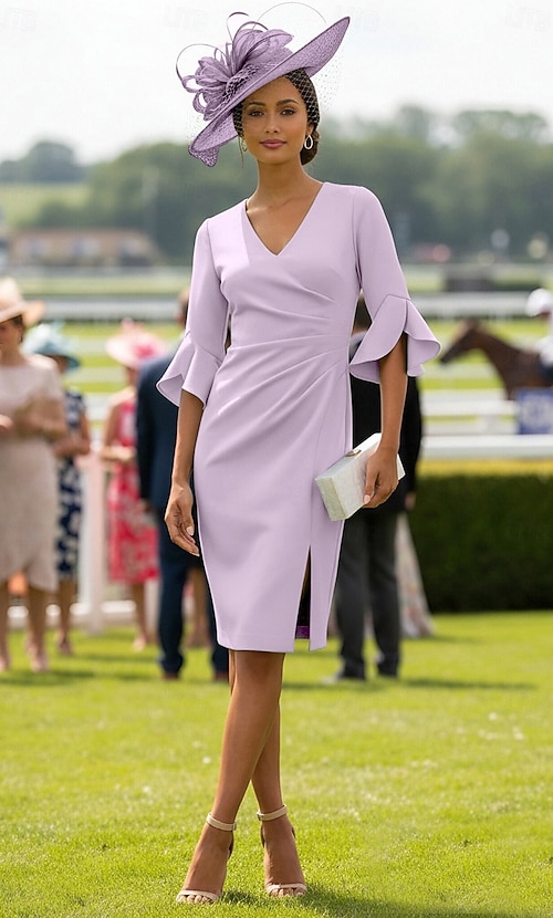 purple kentucky derby dress Unveiling the Best Kentucky Derby Dresses for Every Fashionista