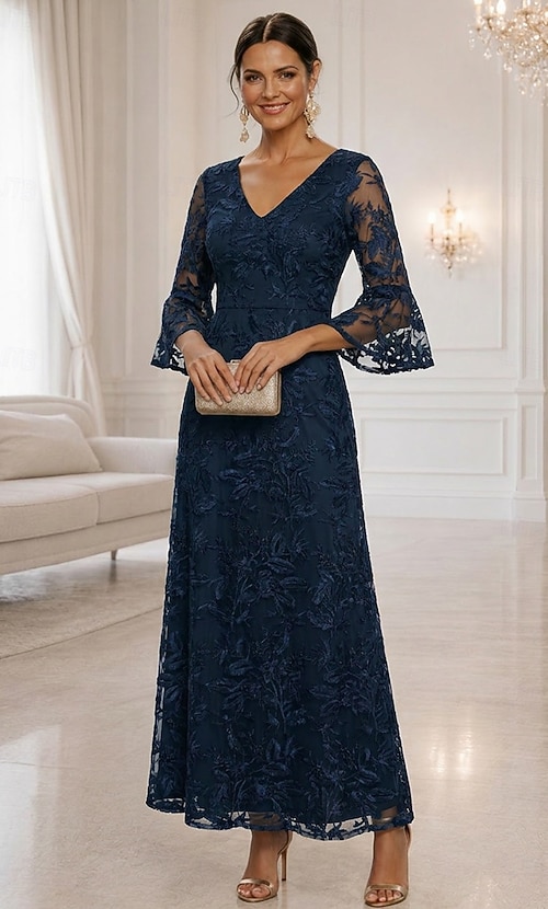 mother of the bride dresses semi formal 10 Best Spring Full Length Sleeve Style mother of the bride dresses
