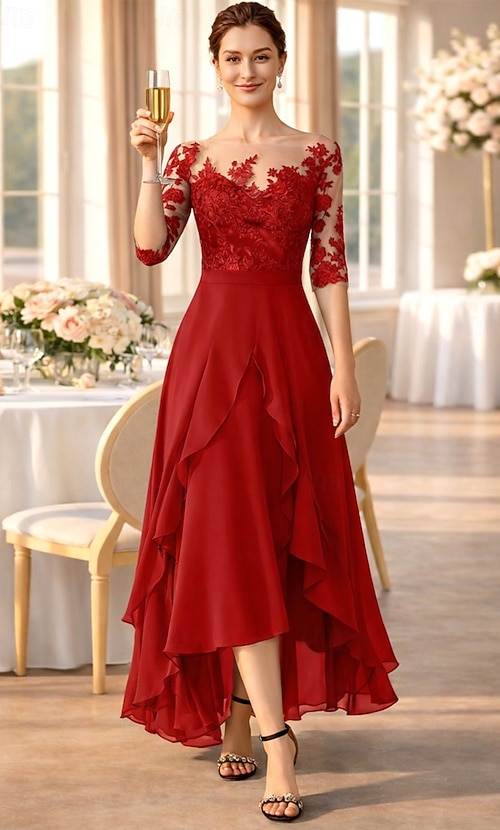 cheap a line wedding dress Puff Long Sleeve Illusion Lace Classic Inexpensive 42 NXJE1026L SIZE:XS cup A $25 & UNDER Backless Lace Tulle Beach