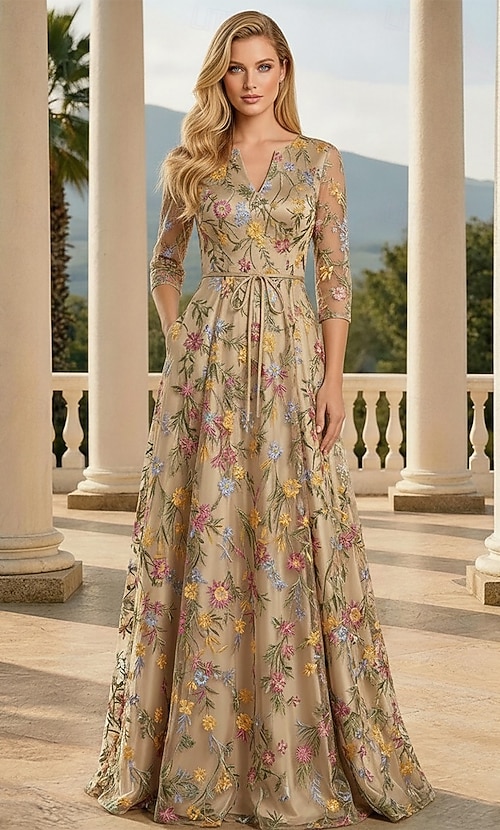 vintage mother of the bride dresses Perfect Colors and Styles for of the or Mother of the Groom neckline frames your dcolletage with seductive elegance Vintage Mother of the Bride