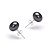 cheap Earrings-Women&#039;s Black Pearl Stud Earrings Drop Earrings Birthstones Sterling Silver Earrings Jewelry For 1pc