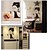 abordables Autocollants muraux-Wall Sticker Hepburn (0565-gz126)