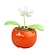 voordelige Auto-onderdelen-zonne-energie flip flap bloem plant-orange