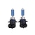billige Halogenpærer-9006 Halogen forlygter pærer (blå, 12V, 55W, 1 par)