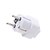 cheap AC Adapter &amp; Power Cables-YongWei  WP-9 Universal European AC Plug Travel Adapter white