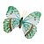 cheap Light Up Toys-Glow-in-Dark Butterfly Home 3D butterfly wall stickers with Pin&amp;Magnet  curtains Fridge Decoration