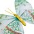 abordables Jouets Lumineux-Brille dans le noir stickers muraux papillon maison 3d papillon avec broche ; rideaux aimant de décoration