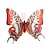 billige Oplysende legetøj-glød-in-mørk butterfly hjem 3d sommerfugl wall stickers med pin&amp;amp;magnet gardiner køleskab dekoration