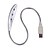 ieftine Abajururi &amp; Lămpi-3 LED-uri USB lampă cu lumină șarpe de laptop notebook PC