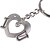 preiswerte Büromaterial &amp; Dekoration-Schlüsselkettenringring-Legierungspaarketten-Herzformgeschenk zu den Valentinsgrüßen