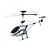 economico 垃圾箱-3CH RC elicottero con corpo in lega a raggi infrarossi elicotteri radiocomando giocattolo coperta (argento) (yx02688s)