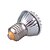 abordables Bombillas-e27 1.5w 38-led blanco natural Spot LED Bombilla (85-265v)