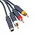 cheap Xbox 360 Accessories-S Video AV Cable for Xbox 360