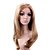 cheap Synthetic Wigs-Hand Tied Style Lace Front Long High Quality Synthetic Natural Look Light Blonde Straight Hair Wig