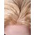 cheap Synthetic Wigs-Hand Tied Style Lace Front Long High Quality Synthetic Natural Look Light Blonde Straight Hair Wig