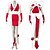 cheap Videogame Costumes-Inspired by Cosplay Cosplay Video Game Cosplay Costumes Cosplay Suits / Kimono Patchwork Sleeveless Headpiece Sleeves Belt Costumes