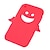 billige Mobiltelefon Etuier-engel stil silikone Case for iPhone 3G/3GS (rød)