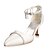 cheap Women&#039;s Heels-Top Quality Satin Upper Mid Heel Closed-toes With Rhinestone Fashion Shoes