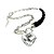 abordables Colliers Tendance-sentiment de qualité et magnifique collier antique amie d&#039;argent (0986-jlyn67)