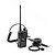 billiga Ljudkablar-halsen MIC in för walkie talkies / 2-vägs radio (hv27)