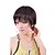 abordables Perruques Synthétiques Sans Bonnet-Perruques pour femmes Droit Perruques de Costume Perruques de Cosplay