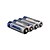 voordelige Batterijen-4 x AA 2500mAh Ni-MH bty 2500 oplaadbare batterijen (bty (2500))