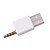 cheap iPod-3.5mm To USB Converter Charger Adapter For Ipod Shuffle-2 (White)