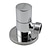 cheap Faucet Accessories-Chrome Angle Valve 0918-T001