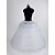 זול תחתוניות לחתונה-Nylon Ball Gown Full Gown 1 Tier Floor-length Slip Style/ Wedding Petticoats