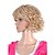 ieftine Peruci Sintetice Trendy-Peruci Sintetice Buclat Blond Păr Sintetic 12 inch Blond Perucă Pentru femei Fără calotă