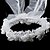 cheap Headpieces-Gorgeous Satin/Lace With Imitation Pearl Wedding Flower Girl Headwreath