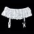 cheap Wedding Garters-Cotton / Lace Leg Warmers / 4 Strap / Wedding Wedding Garter With White Bow / Lace Garters / Garter Belt / Others Wedding / Party / Evening / Casual